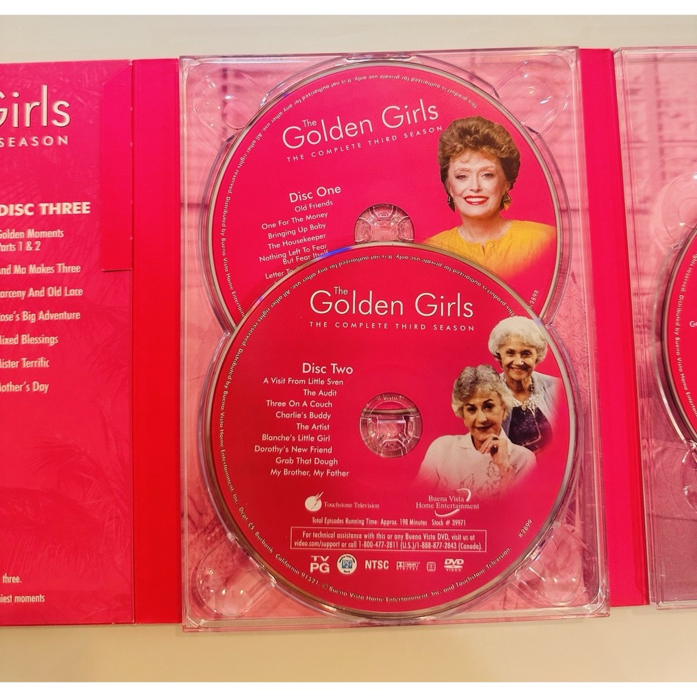 The Golden Girls Complete Series Collection Seasons 1-2-3 DVD - Picture 13 of 16